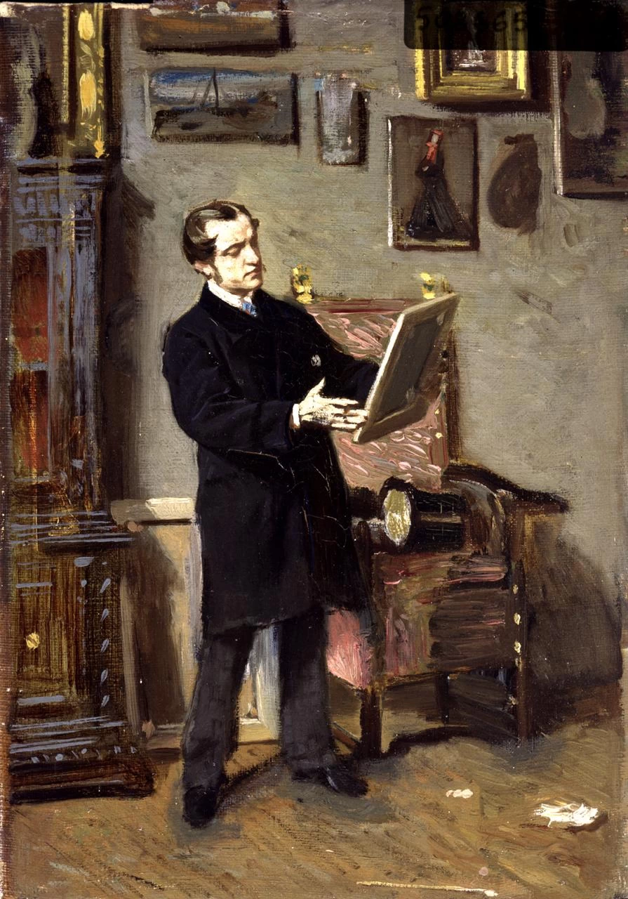 Ritratto di amatore delle arti - Palazzo Pitti, Firenze